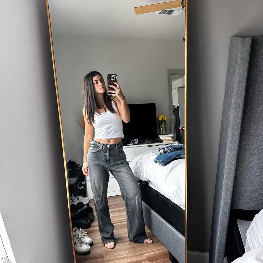 Women's Gray Jeans